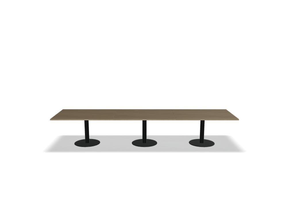 Bild des Tack ST16K Esstischs der Esstisch-Kategorie von MDD: moderner Holztisch mit schlanker, geradliniger Erscheinung, helle Holzton-Optik, klare Linien, platzsparendes Design und glatte Tischplatte.