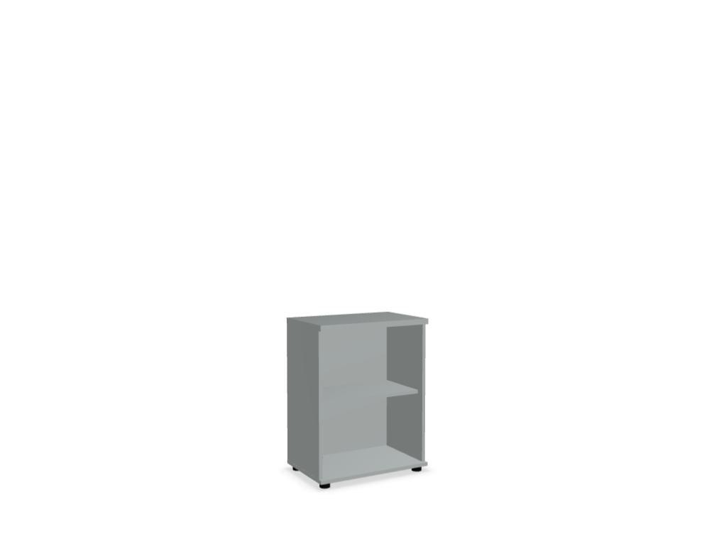 Mdd Basic K2503 Standregal mit offenem Stauraum und modernem Design für Büro, Empfangsbereich oder Homeoffice