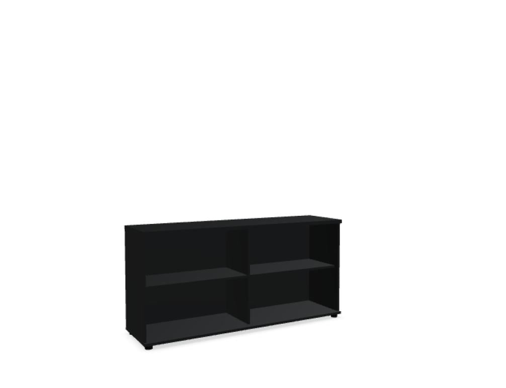 Mdd Standard A2508 Standregal mit offenem Design, mehreren Ablagen und modernem Gestell für Büro oder Wohnbereich