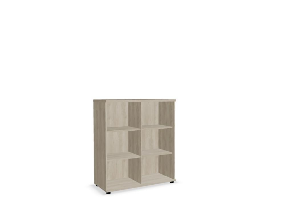 Standard A3505 - Regal in Eiche Natur präsentiert im Onlineshop von KAQTU Design AG. Standregal ist von Mdd