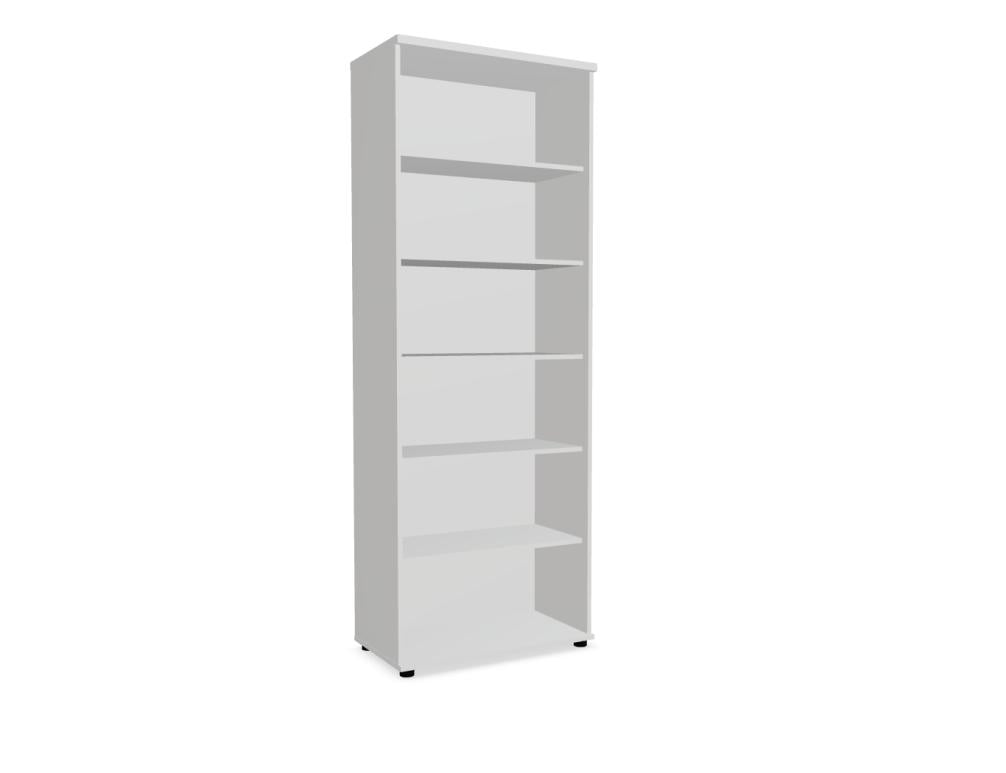Bild des Standregals Standard A6504 von Mdd: Pulverbeschichtetes, offenes Regal mit drei breiten Ebenen, stabiler Metallrahmen, silber-neu grau Finish, ideal für Wohnzimmer oder Büro, vielseitig einsetzbar