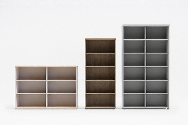 Standard MEA4504 - Regal in Eiche Natur präsentiert im Onlineshop von KAQTU Design AG. Standregal ist von Mdd