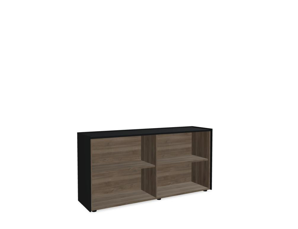 Bild zeigt das Viga V27M Standregal von Mdd in hellem Holz- bzw. Naturholz-Ton, kompakt mit offener Struktur und mehreren Ablagen, ideal für Wohnzimmer oder Büro