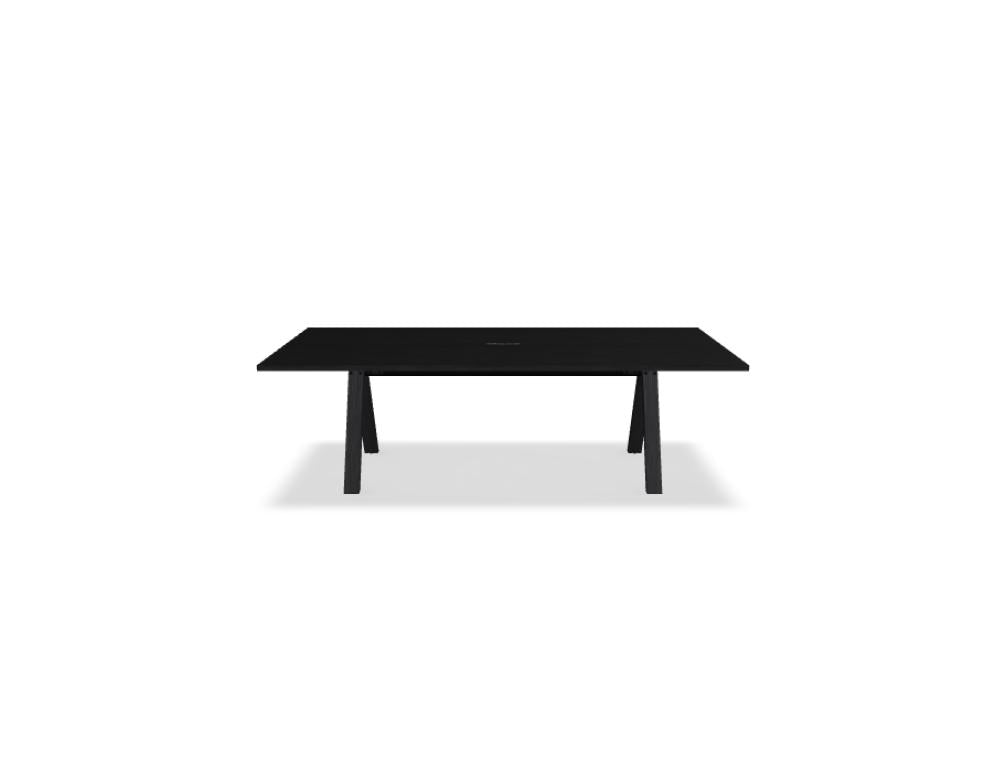 Viga V240S Esstisch: moderner Holztisch mit großzügiger Tischplatte, aufgebaute Beine und warme, natürliche Holzoptik – ideal für zeitloses Esszimmer-Design.