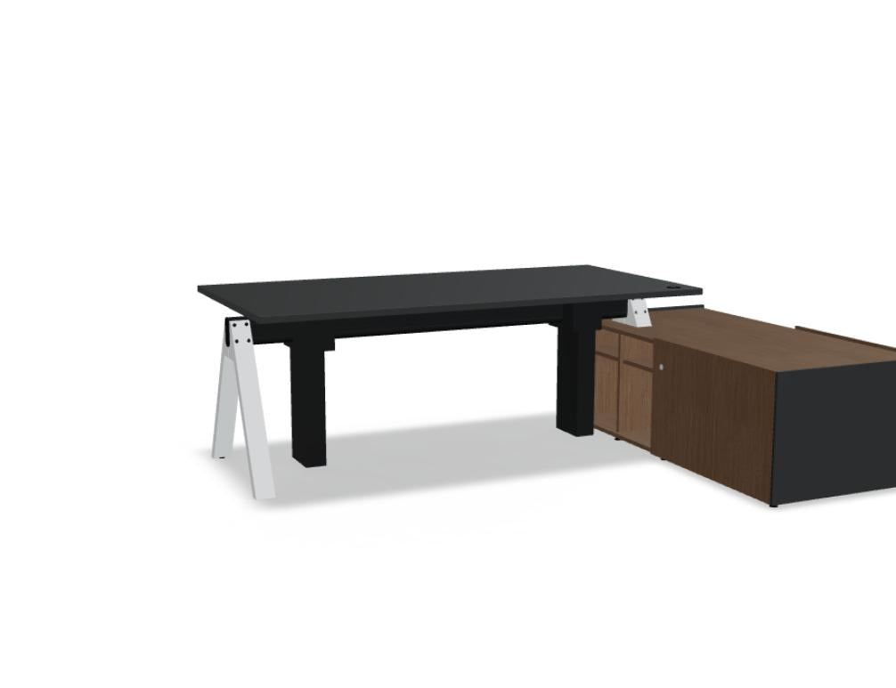 Hochwertiger Viga V06PR Schreibtisch mit elektrischer Höhenverstellung, robuster Arbeitsfläche und modernem, minimalistischen Design – ideal für ergonomisches Arbeiten