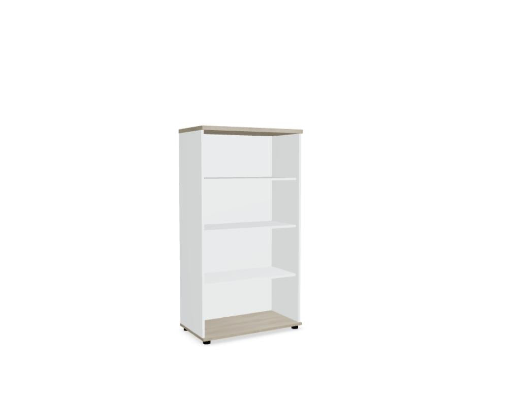 Standard A4504K Standregal von Mdd mit offenem Design und großzügigen Ablageflächen für Büro, Archiv oder Wohnbereich.