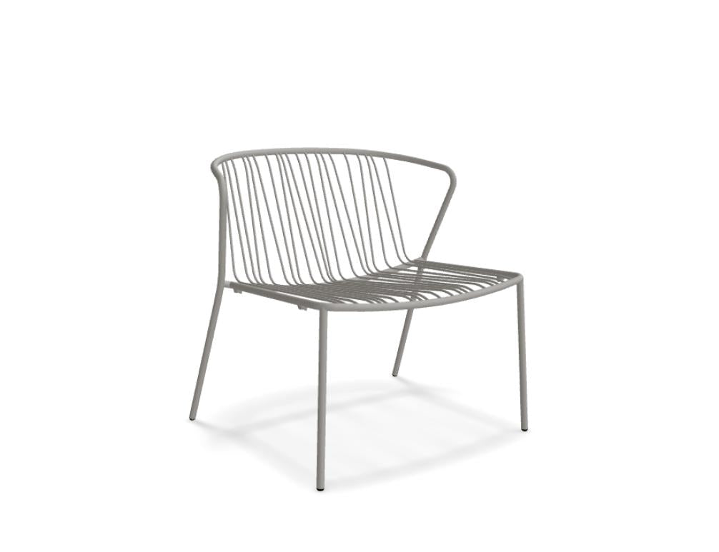 Bris BRS08 Outdoor-Sessel von Mdd mit modernem Design, bequemer Polsterung und elegantem Kufengestell für Terrasse oder Garten