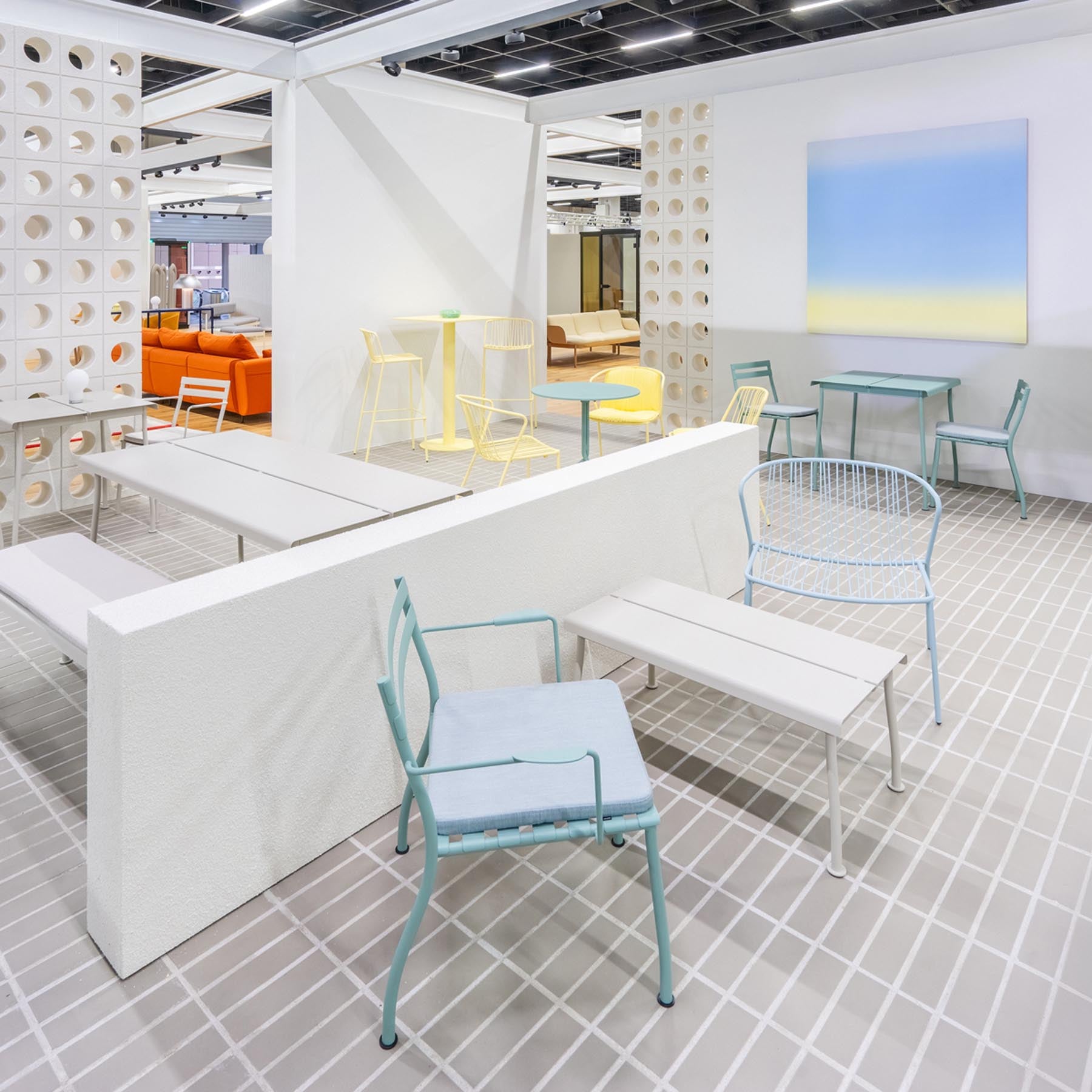 Moderner Flaner FLR08 Outdoor-Sessel von Mdd, ideal für Garten und Terrasse, vereint Komfort und zeitgemäßes Design.