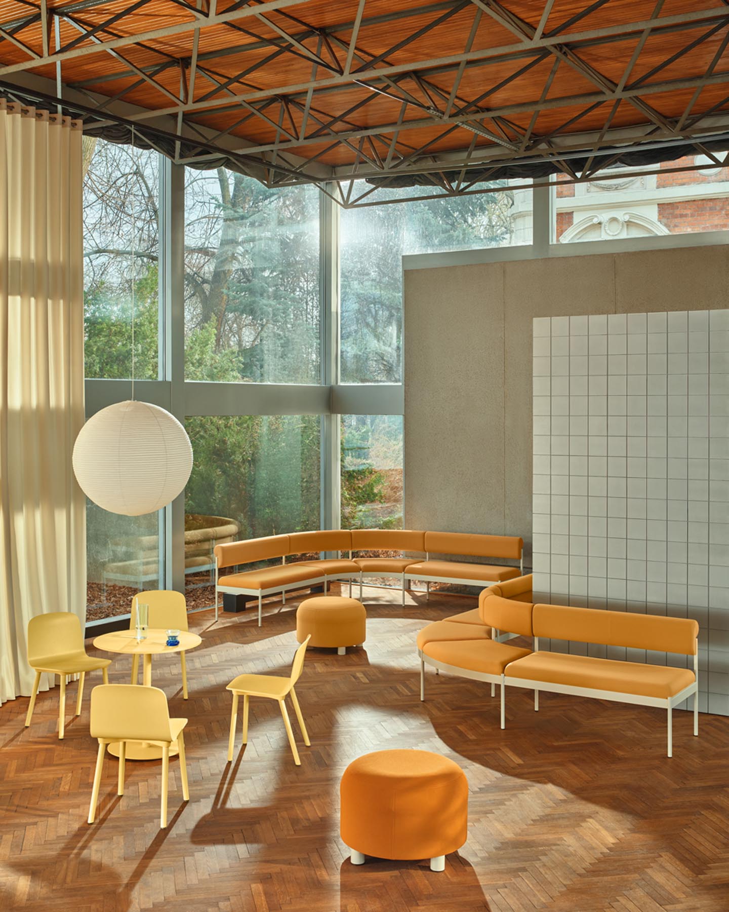 Elegantes modulares Ecksofa Nora NOR201 in stilvollem Grau, perfekt für individuelle Wohnkonzepte und vielseitige Nutzungsmöglichkeiten.