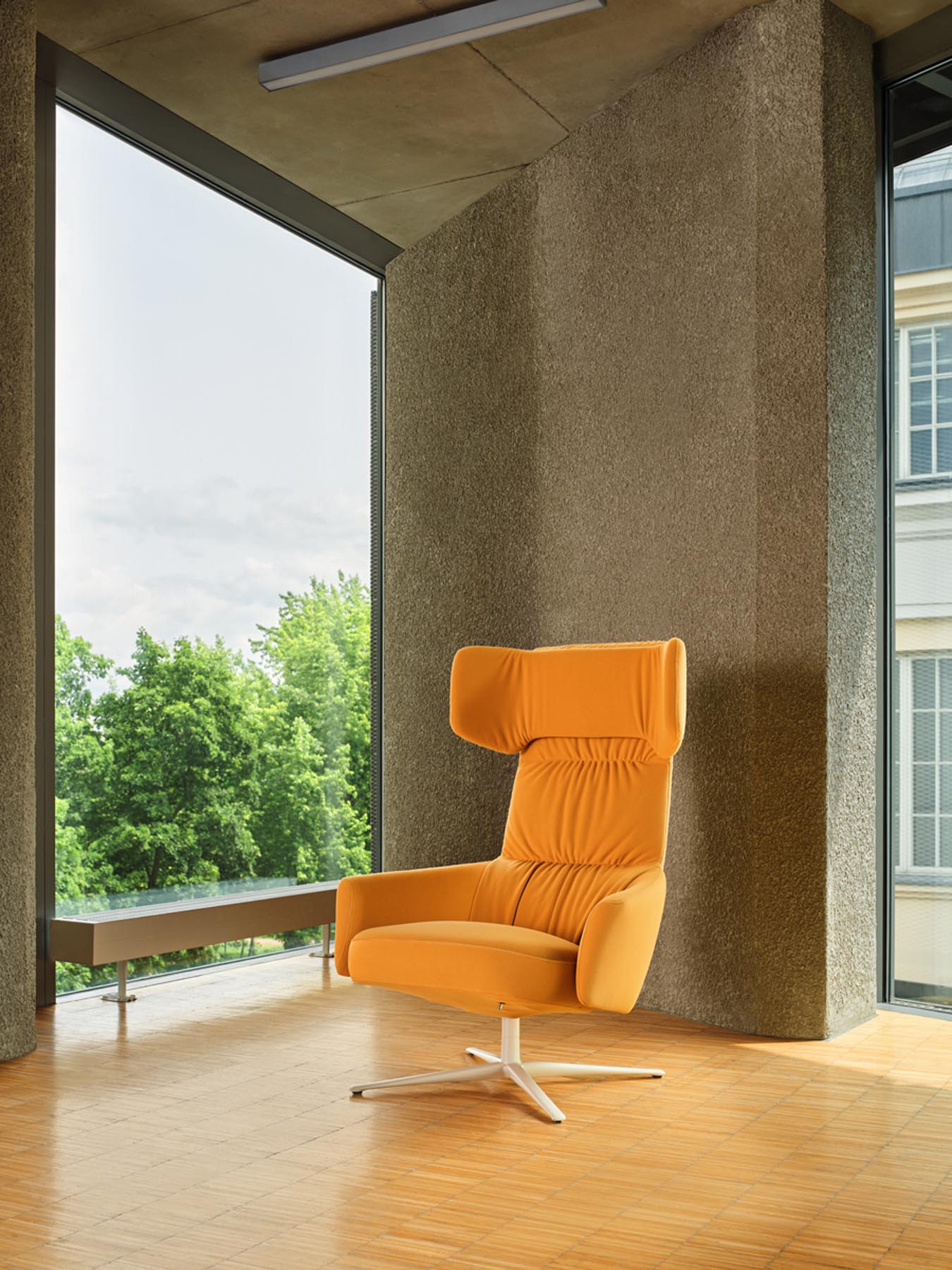 Eleganter Toro TOR3P1 Hochsessel von MDD, ideal für stilvolle Wohnräume, vereint Komfort und modernes Design in einem ansprechenden Möbelstück.