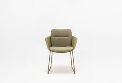 Senda - sedia con base a slitta