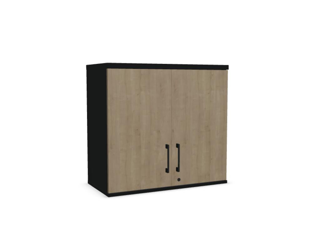 Basic K1104 Aufsatzschrank von Mdd in schlichtem Design, passend für Büroschränke und moderne Arbeitsumgebungen