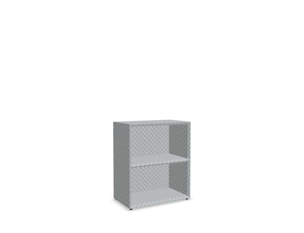 Gravity GAV16 Standregal von Mdd mit offener Struktur, mehreren Ablagefächern und modernem Design fürs Büro
