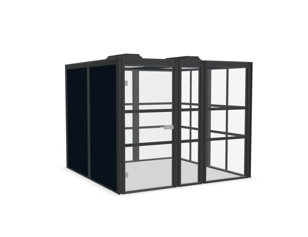 Hako Meeting XL HK03 Akustikkabine von Mdd: geräumige, moderne Meetingbox für konzentrierte Besprechungen im Büro