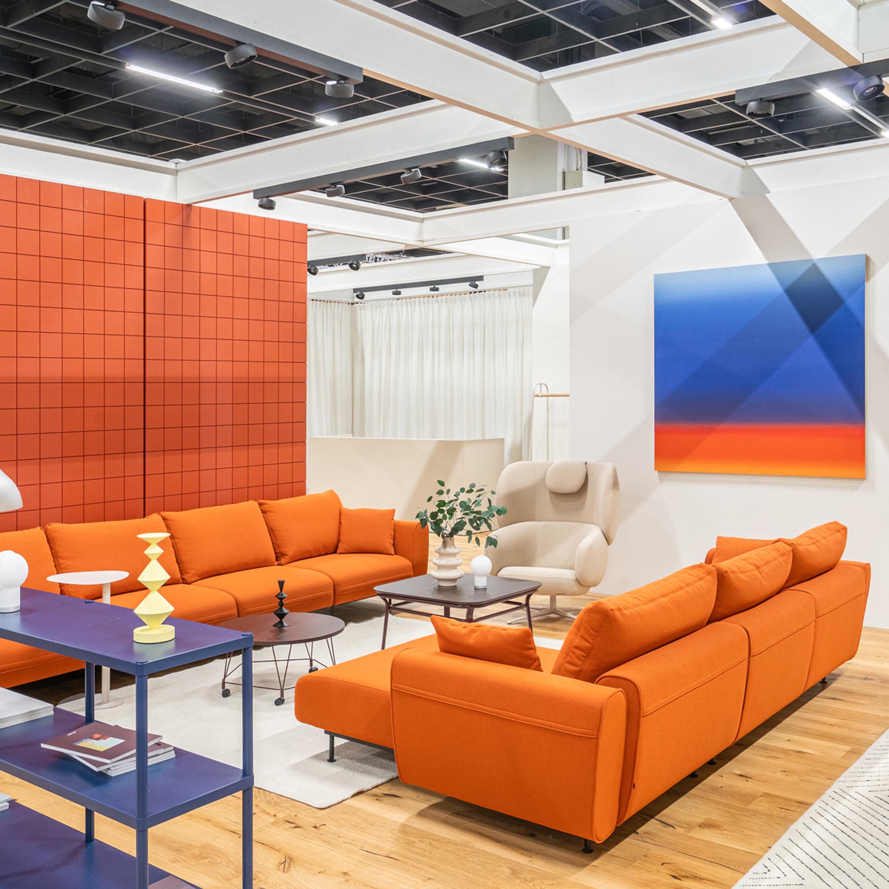 Stylisches L-Sofa Lotus LTS07 von Mdd, rechtsseitig, perfekt für zeitgemäße Interiors, bietet hohen Sitzkomfort und ansprechende Ästhetik.