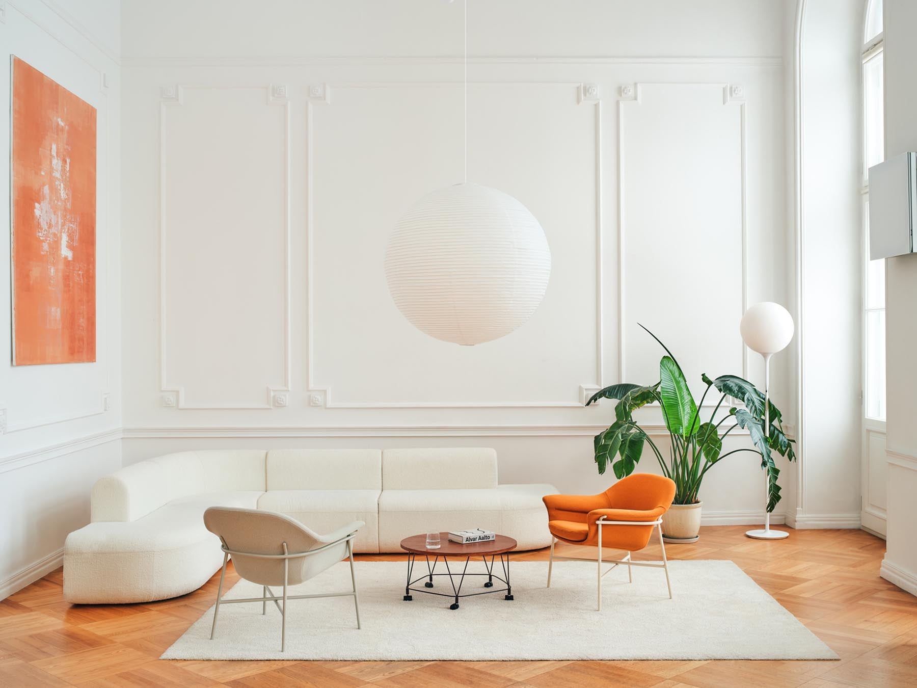 Elegantes Ecksofa Artiko AT28 von Mdd, ideal für moderne Wohnräume, bietet Komfort und stilvolle Akzente.