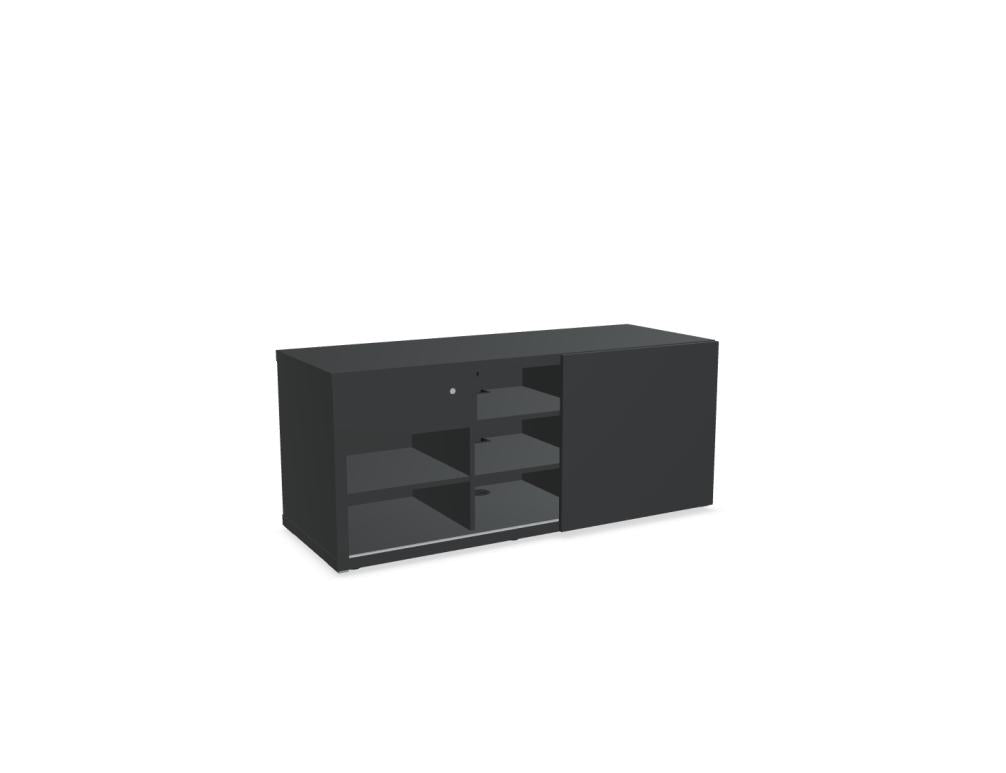 Bildbeschreibung: Mito MIT37 Chefzimmerschrank aus der Serie Büroschrank von Mdd, stabiler Holz- oder Melamin-Korpus, edle Fronten, großzügiger Stauraum, ideal für Akten, Ordner und Bürobedarf; modernes, professionelles Design für das Büro.