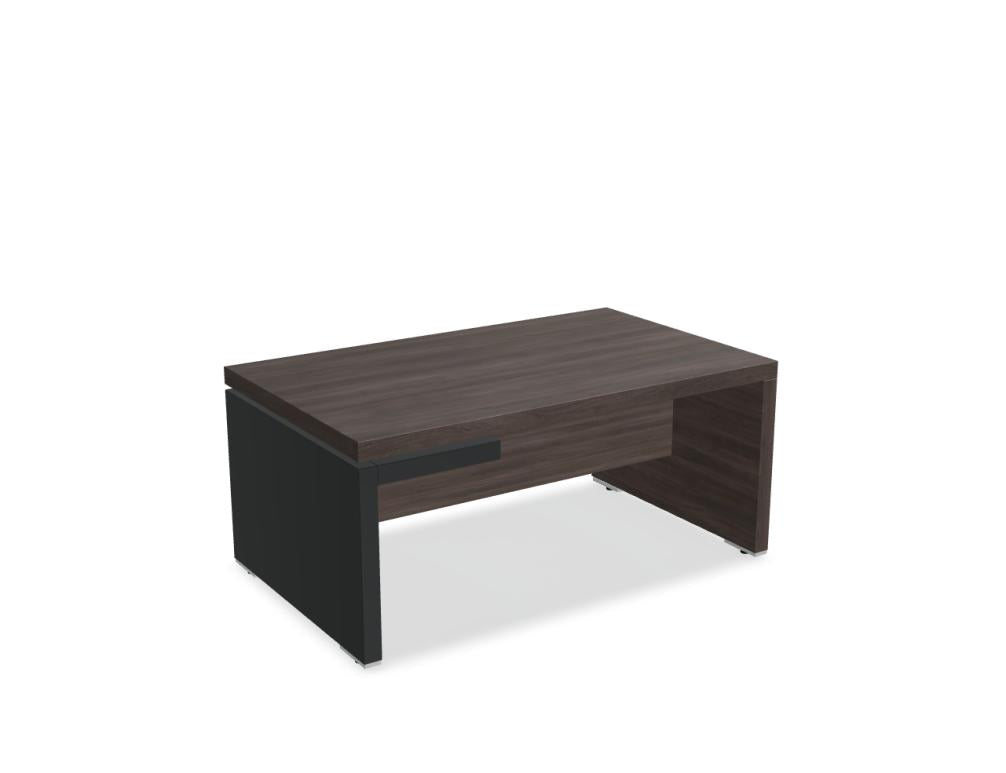 Beistelltisch Mito MIT9 aus der Produktreihe von Mdd, modernes Holzdesign, kompaktes Tischchen mit schlanken Beinen und heller Oberfläche, ideal als dekorativer Akzent im Wohnzimmer