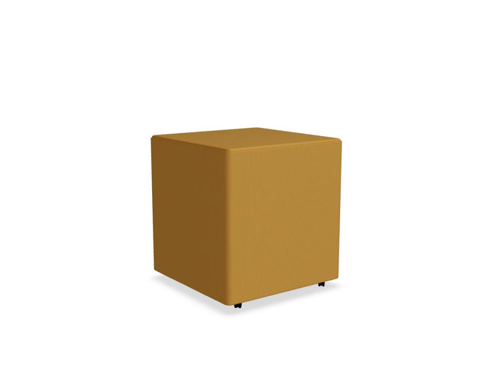 Hocker Mix MX01K der Marke MDD in modernem, kompaktem Design mit weichen Linien und betonter Holzoptik. Ideal als Sitzgelegenheit oder Beistelltisch in Wohnräumen.