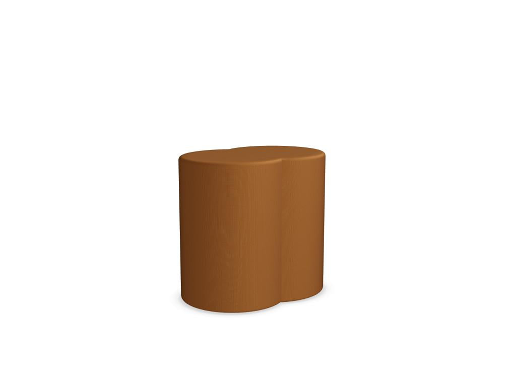 Hocker Mix MX04 im modernen, skulpturalen Design aus hochwertigem Material, kompakte Form, neutrale Farbe ideal für Wohnzimmer und Flur