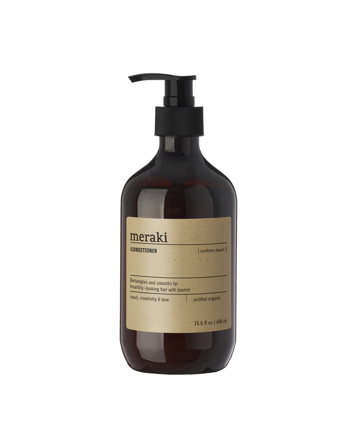 Conditioner, Northern dawn in Braun präsentiert im Onlineshop von KAQTU Design AG. Duschmittel + Shampoo ist von Meraki