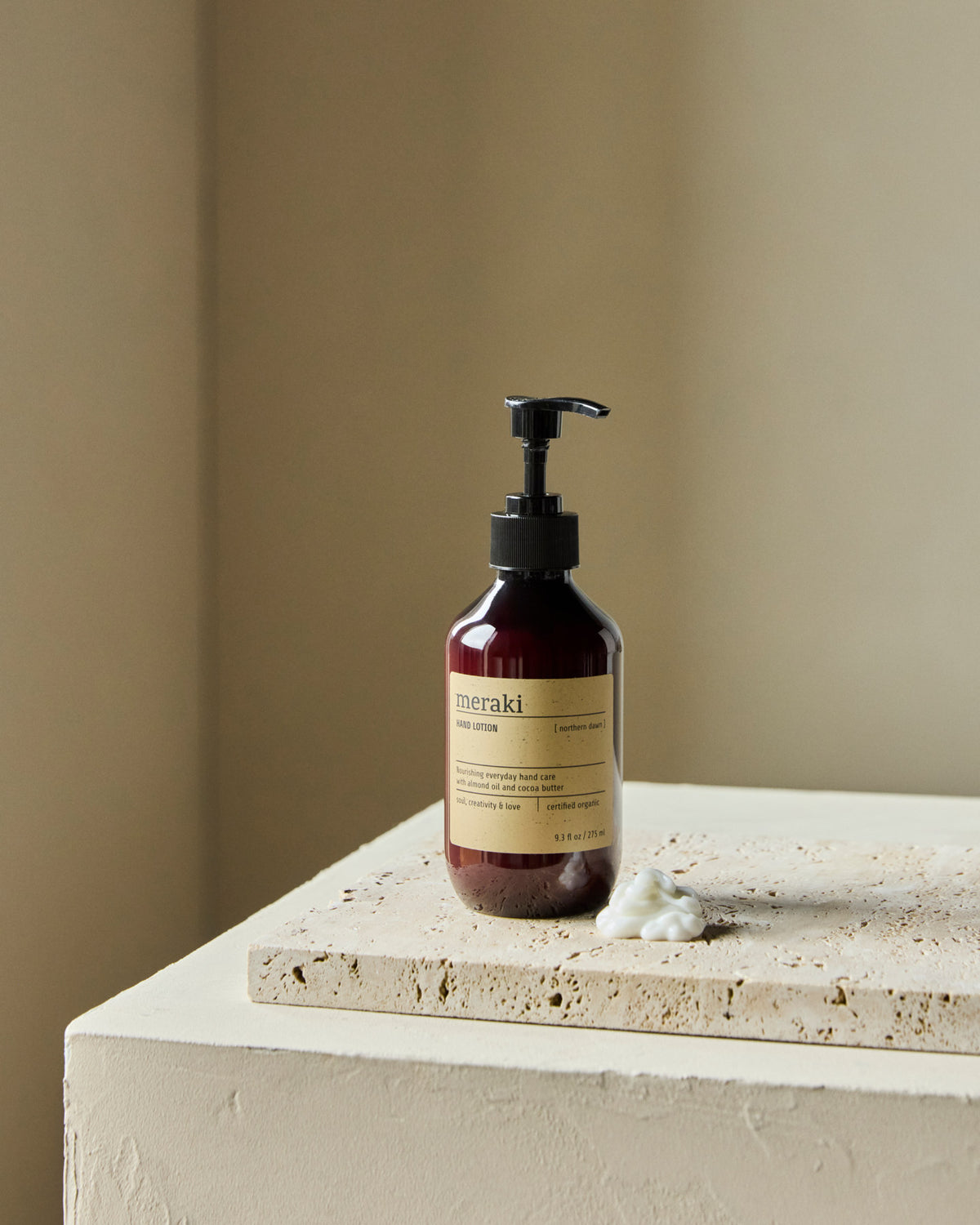 Hand Lotion, Northern dawn in Braun präsentiert im Onlineshop von KAQTU Design AG. Körperpflege ist von Meraki