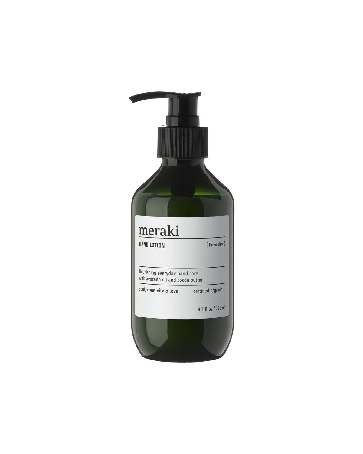 Hand Lotion, Linen dew in Grün präsentiert im Onlineshop von KAQTU Design AG. Körperpflege ist von Meraki