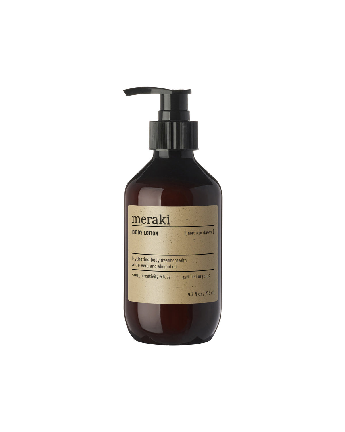 Body Lotion, Northern dawn in Braun präsentiert im Onlineshop von KAQTU Design AG. Körperpflege ist von Meraki