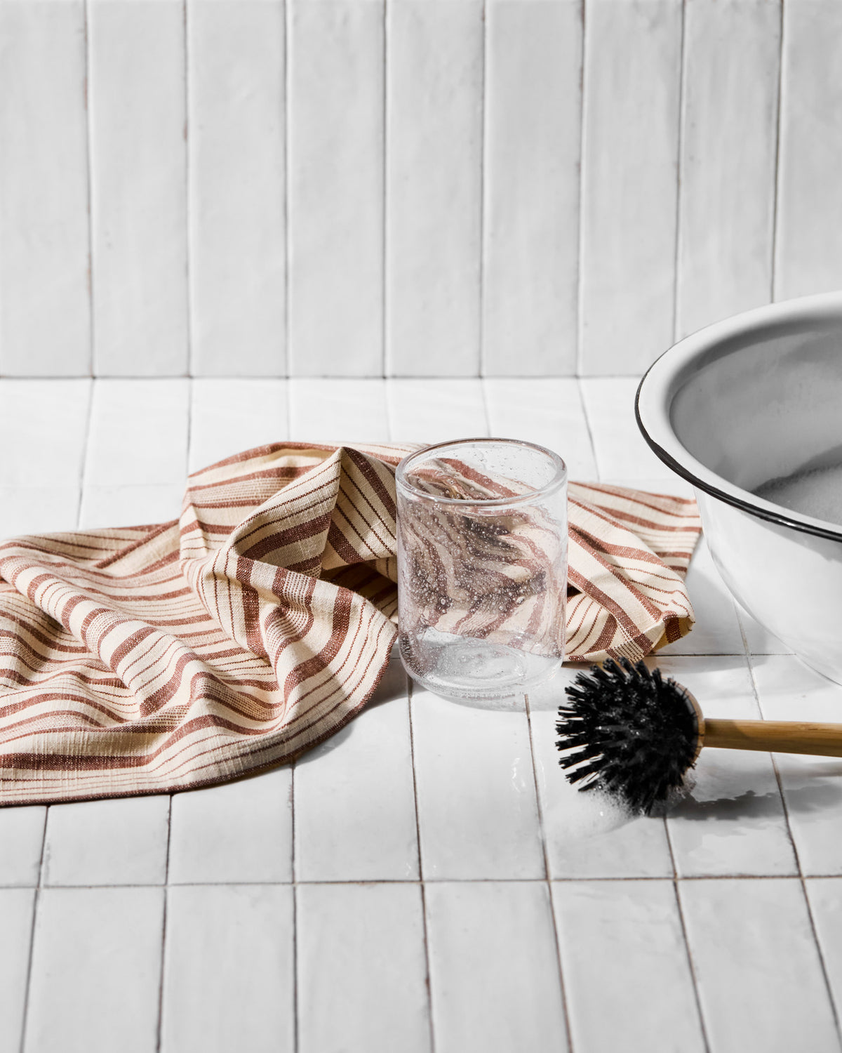 Geschirrhandtücher, MKTerracotta, Terrakotta in Terrakotta präsentiert im Onlineshop von KAQTU Design AG. Geschirrtuch ist von Meraki