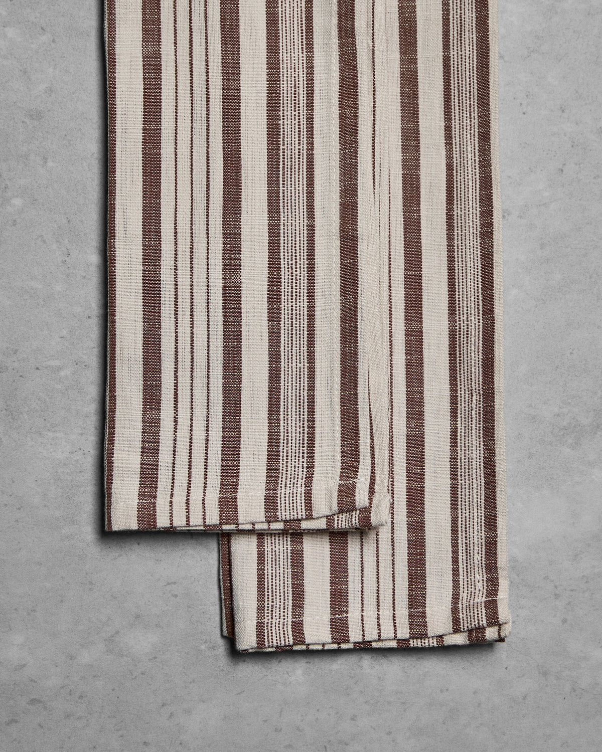 Geschirrtücher, MKStripe, Terrakotta in Terrakotta präsentiert im Onlineshop von KAQTU Design AG. Geschirrtuch ist von Meraki