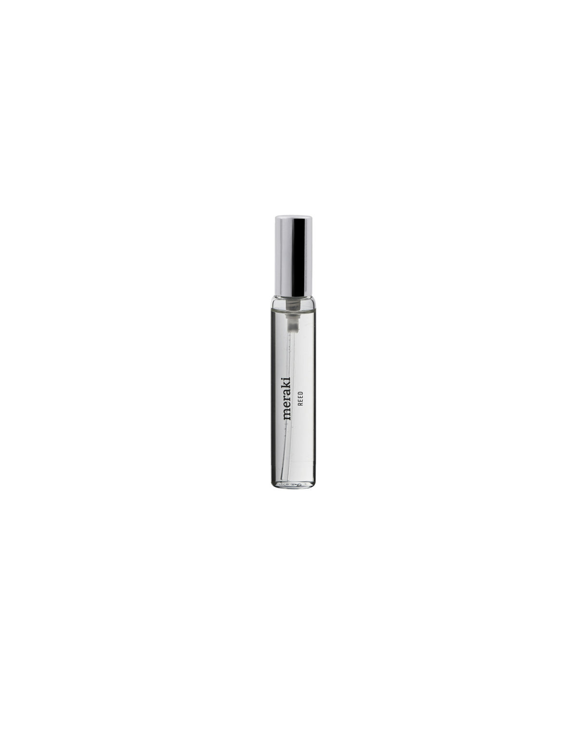 Eau de toilette Reed von Meraki als kleiner, schlanker Flakon im Reiseformat