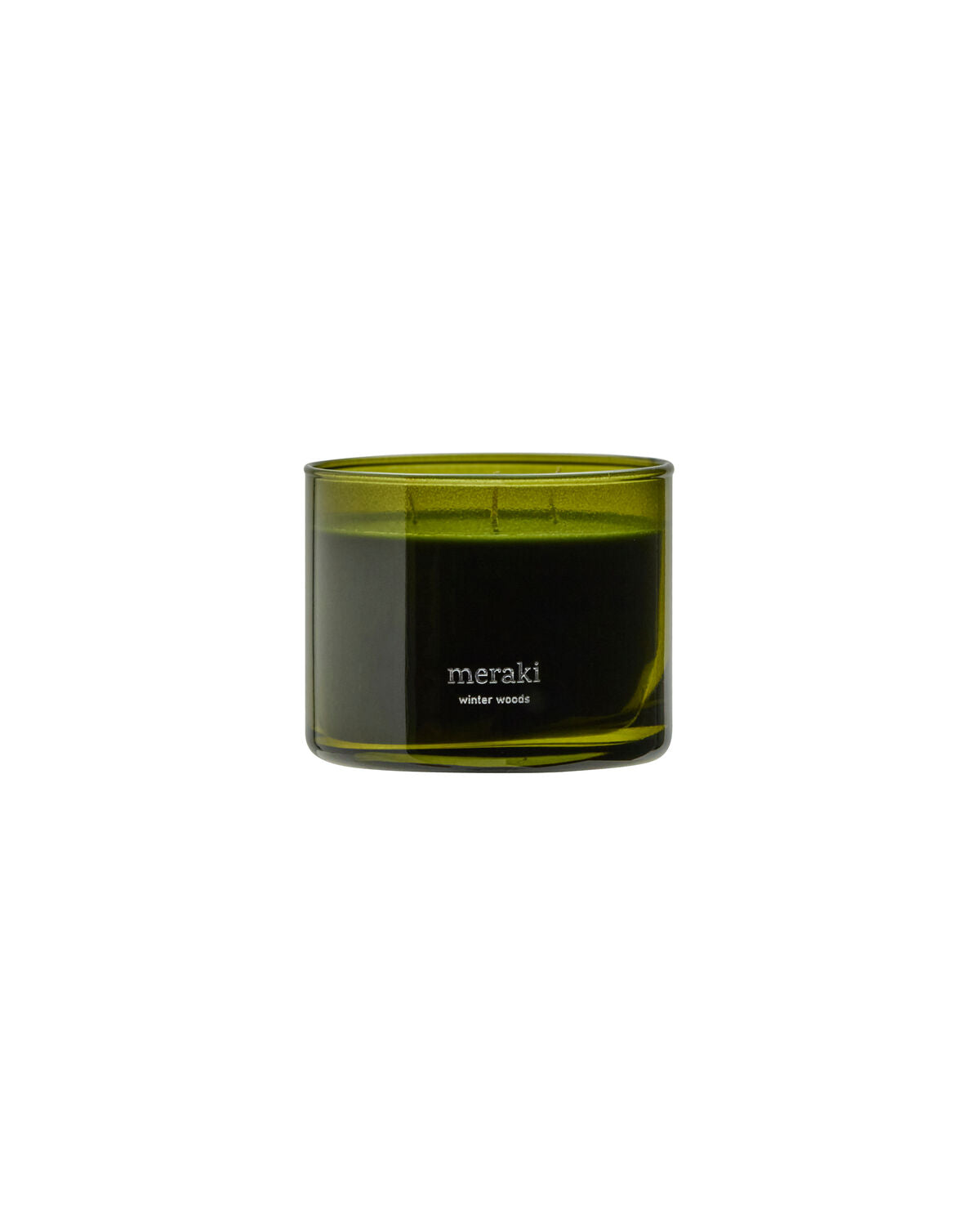 Scented candleCH, Winter woods, 340 g in Green präsentiert im Onlineshop von KAQTU Design AG. Kerzen ist von Meraki