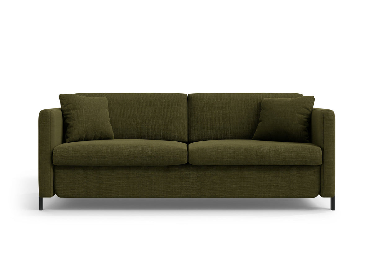 Gloria Sofa mit Schlaffunktion 2 Sitzer in Green-Bjorn präsentiert im Onlineshop von KAQTU Design AG. Bettsofa ist von Micadoni