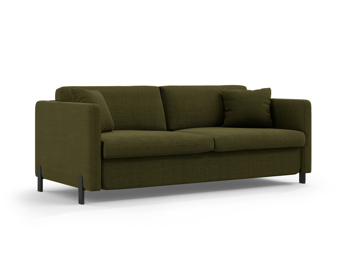 Gloria Sofa mit Schlaffunktion 2 Sitzer in Green-Bjorn präsentiert im Onlineshop von KAQTU Design AG. Bettsofa ist von Micadoni