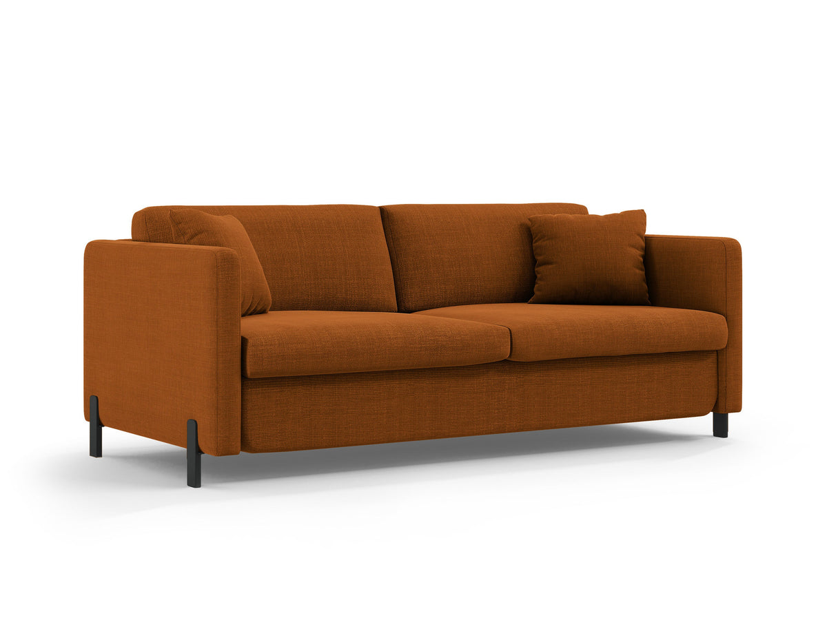 Gloria Sofa mit Schlaffunktion 2 Sitzer in Brick-Bjorn präsentiert im Onlineshop von KAQTU Design AG. Bettsofa ist von Micadoni