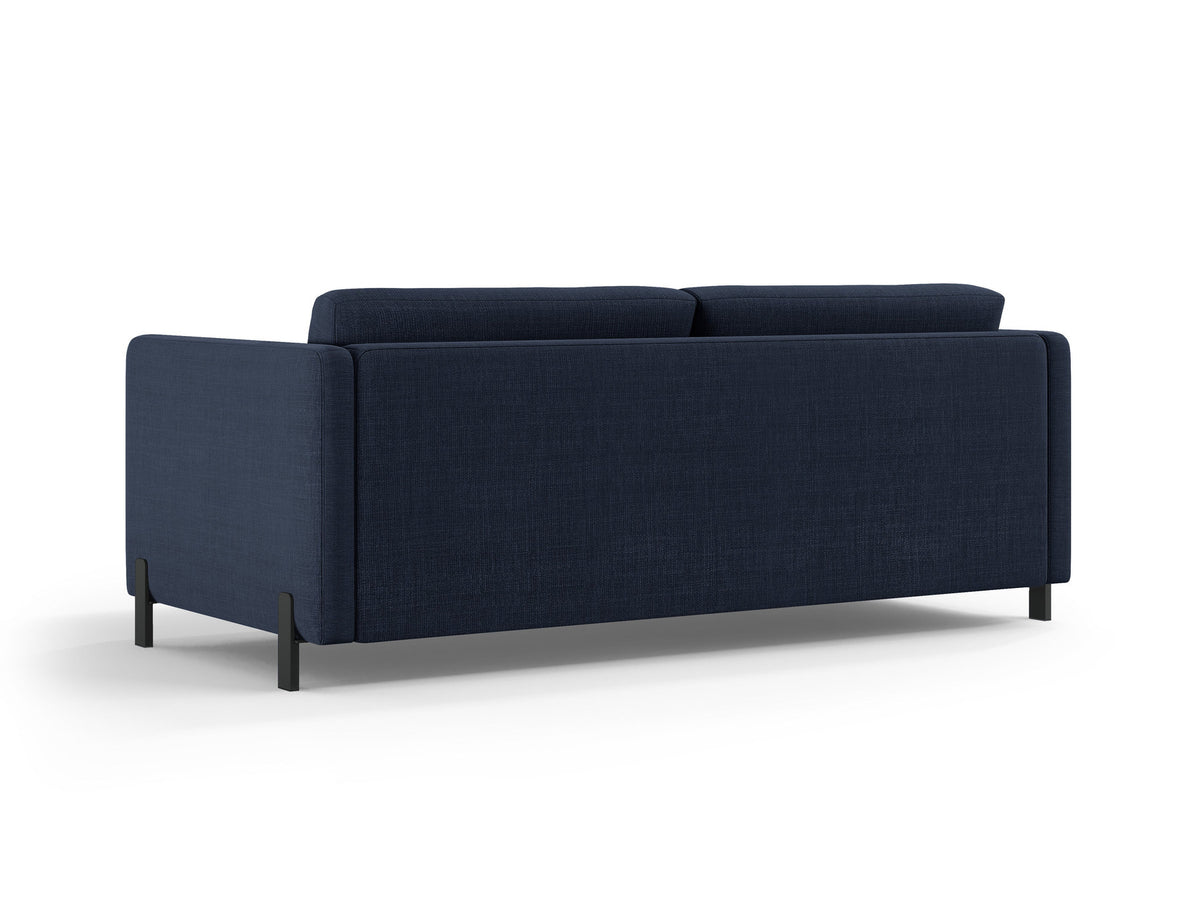 Gloria Sofa mit Schlaffunktion 2 Sitzer in Blue-Bjorn präsentiert im Onlineshop von KAQTU Design AG. Bettsofa ist von Micadoni