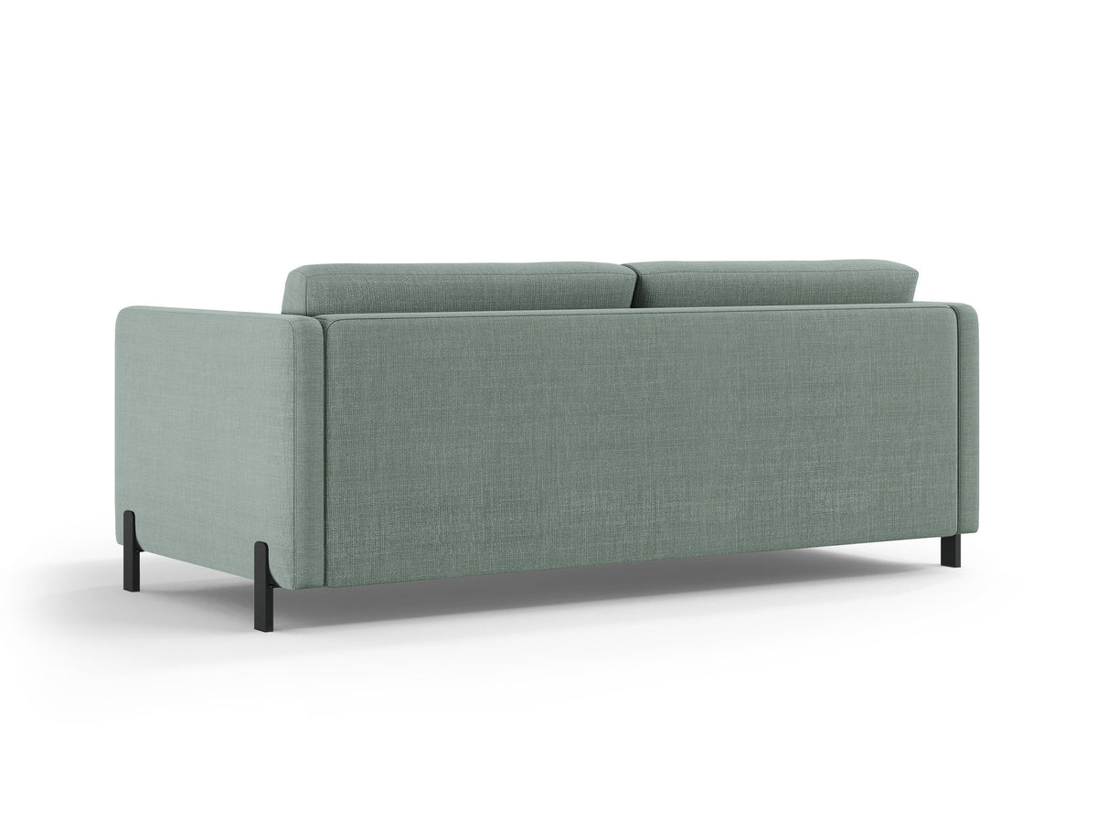 Gloria Sofa mit Schlaffunktion 2 Sitzer in Mint-Bjorn präsentiert im Onlineshop von KAQTU Design AG. Bettsofa ist von Micadoni