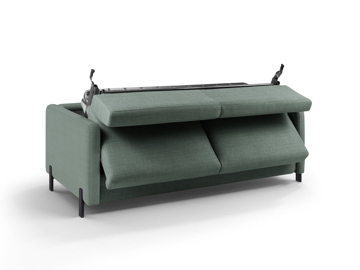 Gloria Sofa mit Schlaffunktion 2 Sitzer in Mint-Bjorn präsentiert im Onlineshop von KAQTU Design AG. Bettsofa ist von Micadoni