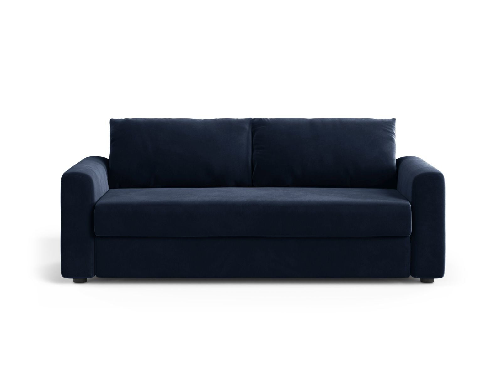 3-Sitzer Sofa mit Schlaffunktion David in Royal Blue-Salvador präsentiert im Onlineshop von KAQTU Design AG. Bettsofa ist von Micadoni