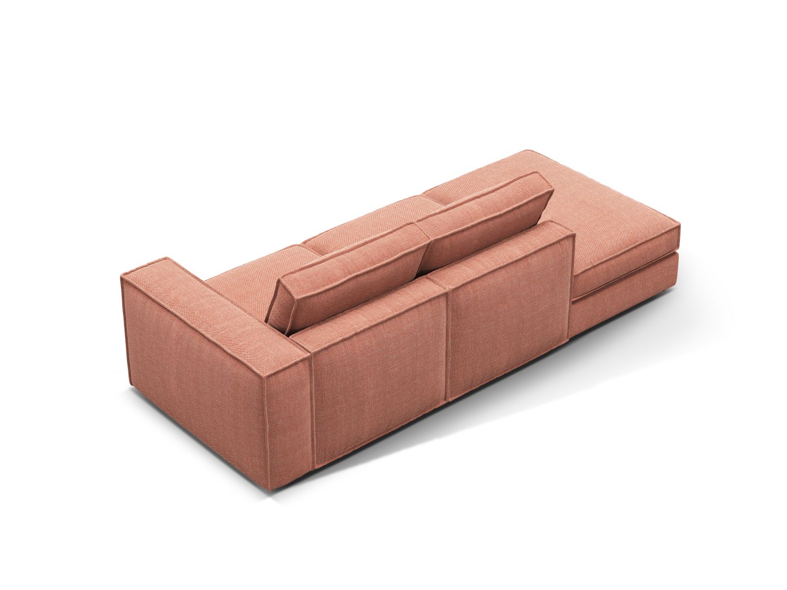 Elegantes 3-Sitzer Sofa Open End links Pola von Micadoni, ideal für komfortable Wohnräume und entspannte Stunden mit Familie und Freunden.
