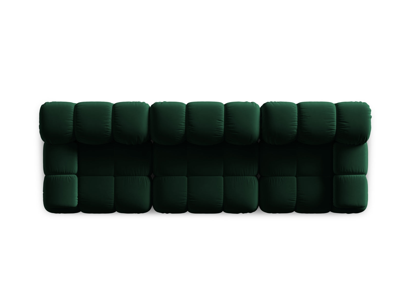 Entdecken Sie das Bellis Velour Sofa 3 Sitzer von Micadoni: Elegantes, modulares Design, das Komfort und Stil vereint – ideal für Ihr Zuhause!