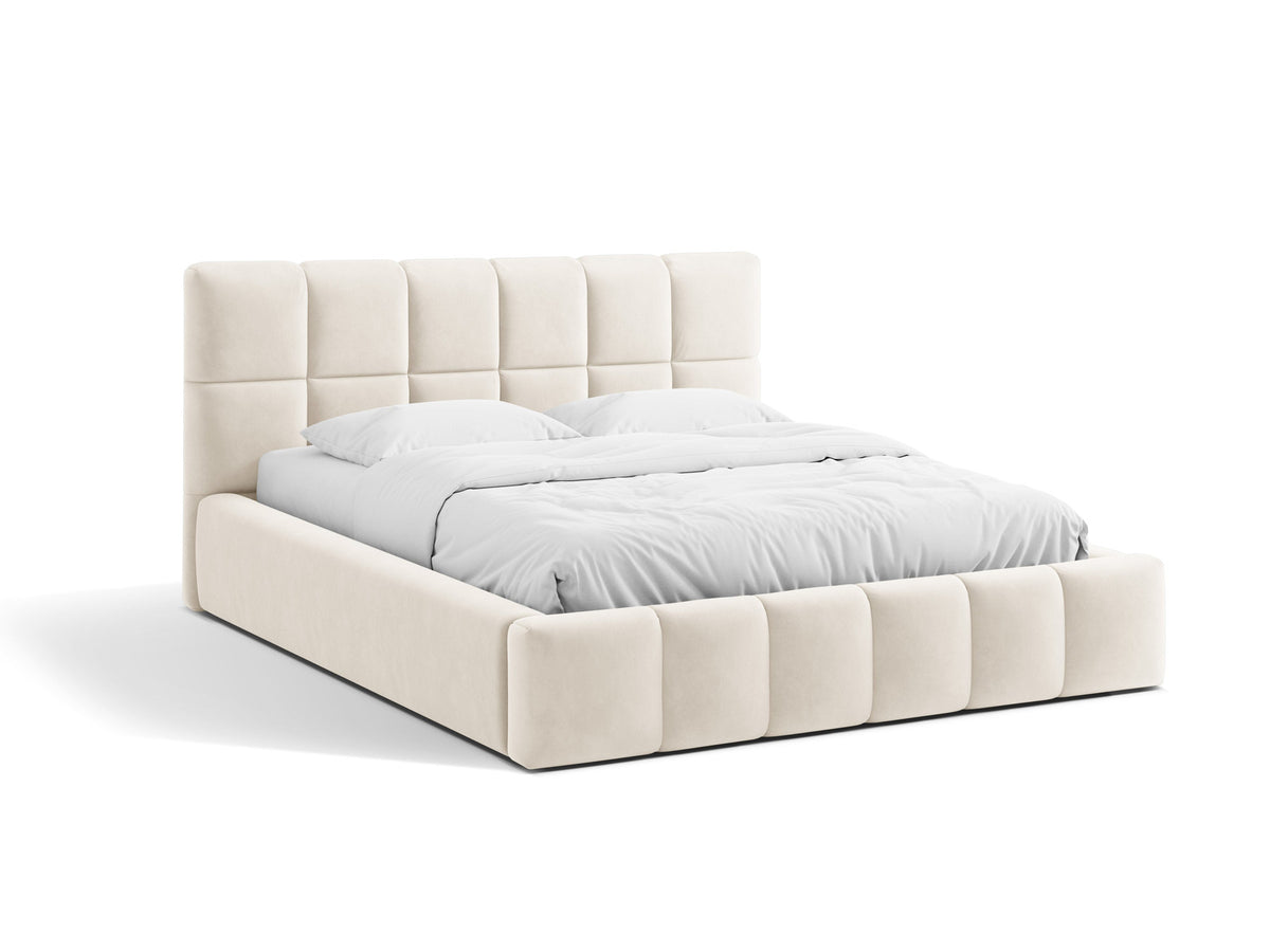 Bellis storage bed with headboard 140 x 200 cm