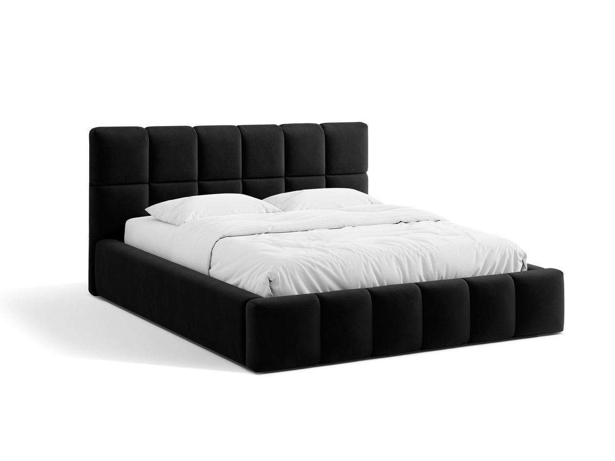 Bellis storage bed with headboard 140 x 200 cm