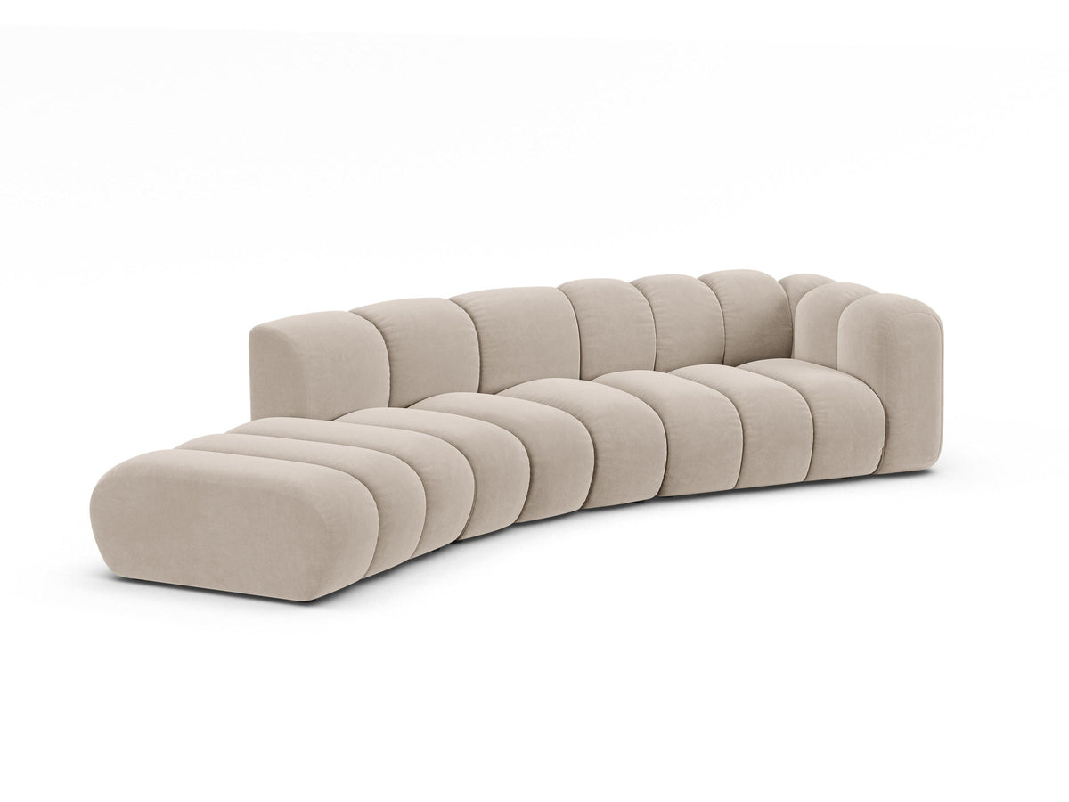 Lupine Offenes rundes Sofa rechts von Micadoni – Ansicht 62