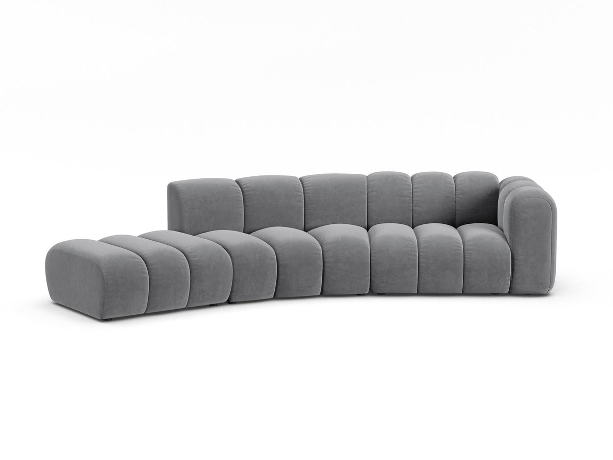Lupine Offenes rundes Sofa rechts von Micadoni – Ansicht 71