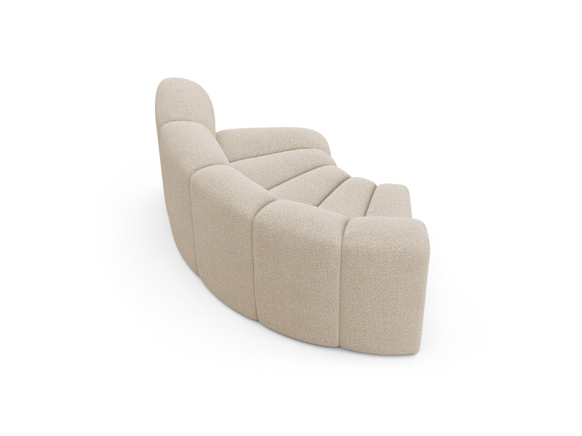Lupine Modul Corner 1 Sitzer in Beige-Baloo präsentiert im Onlineshop von KAQTU Design AG. Modulares Sofa ist von Micadoni