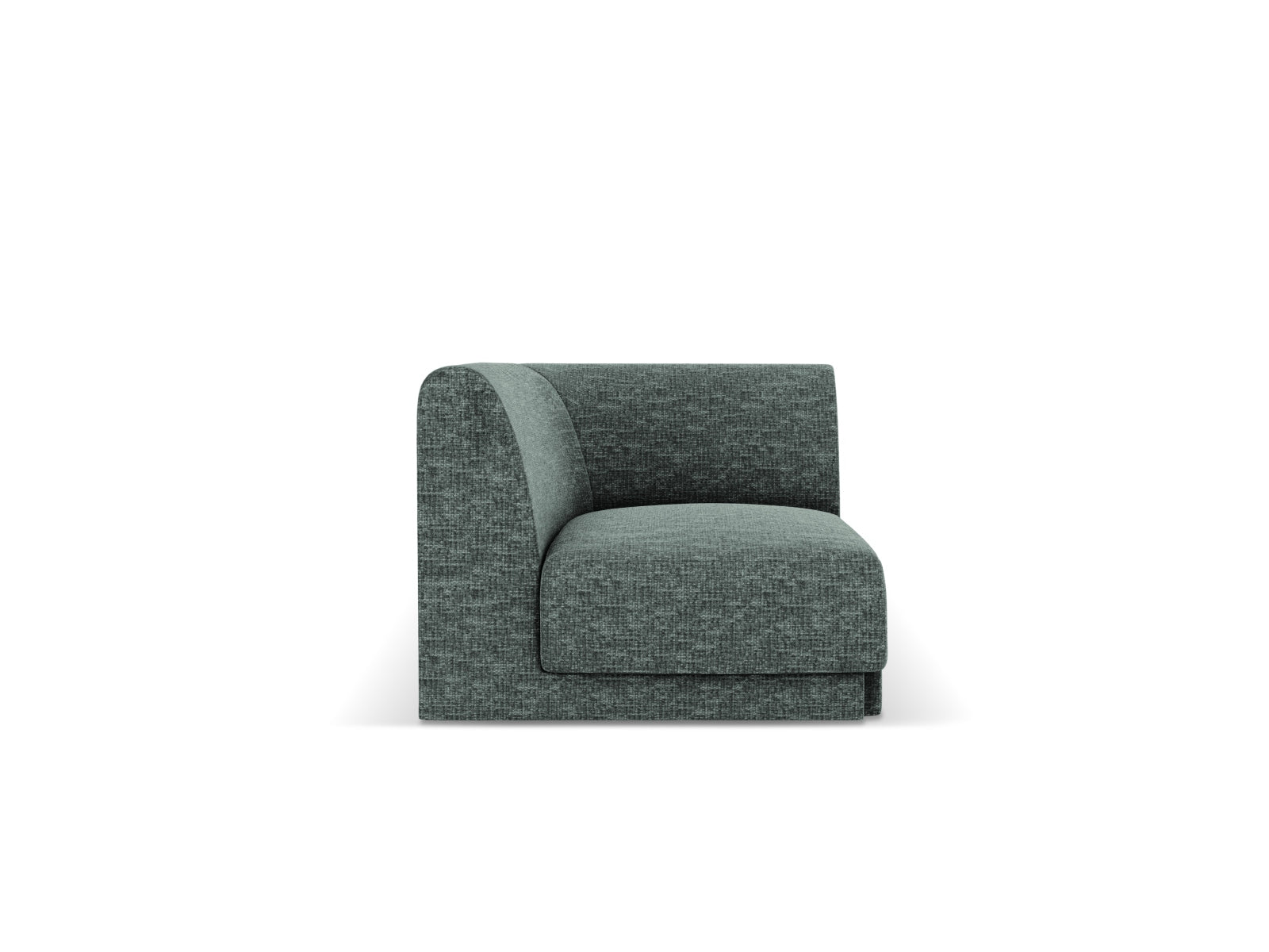 Miley Corner Modul 1 Sitzer in Petrol-Haga präsentiert im Onlineshop von KAQTU Design AG. Modulares Sofa ist von Micadoni