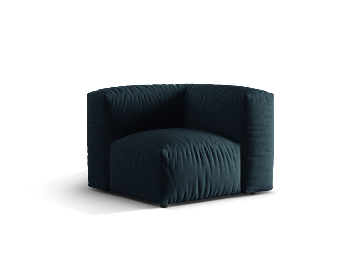Martina Modul Armless 1 Sitzer in Blue Jeans-Boston präsentiert im Onlineshop von KAQTU Design AG. Modulares Sofa ist von Micadoni