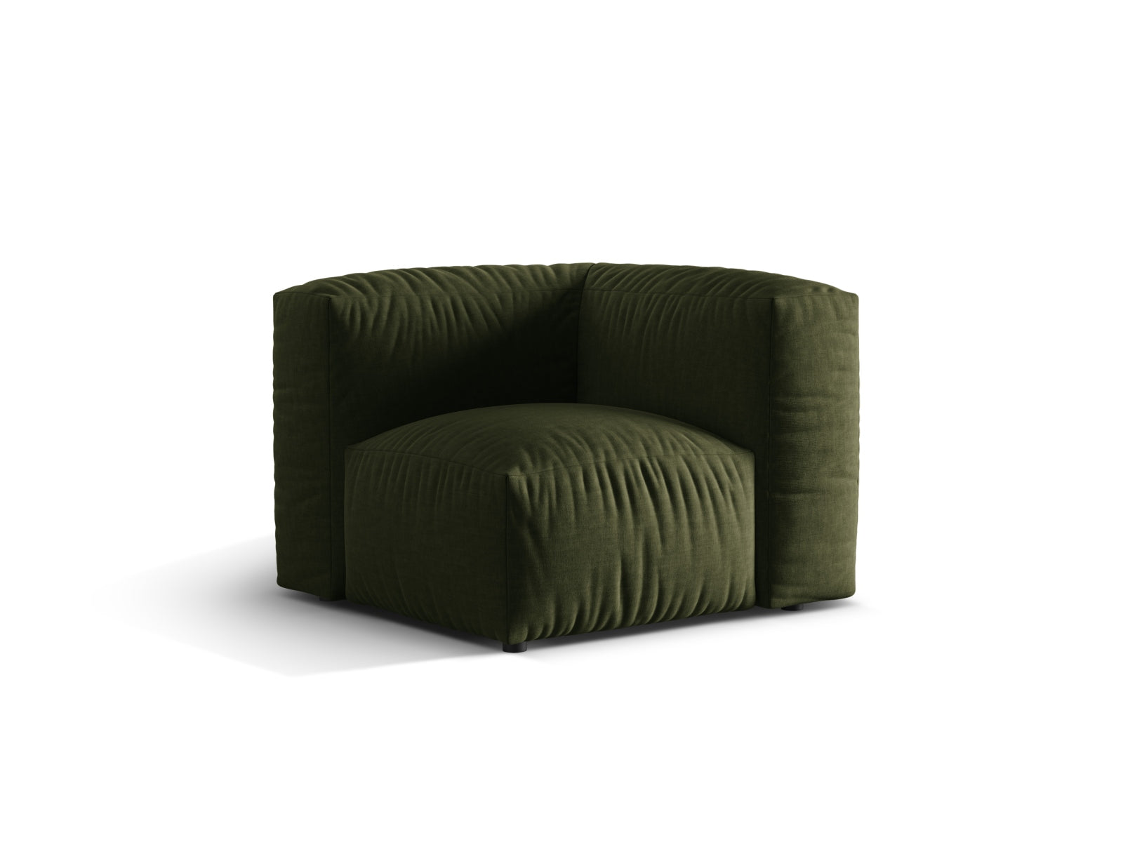Martina Modul Armless 1 Sitzer in Green präsentiert im Onlineshop von KAQTU Design AG. Modulares Sofa ist von Micadoni
