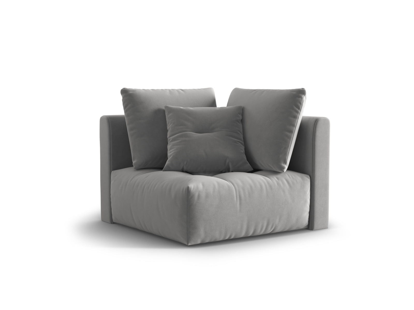 Entdecken Sie den eleganten Bloom Velour Modul 1-Sitzer von Micadoni – ein flexibles Boho-Möbelstück, das in zahlreichen Farben erhältlich ist und jeden Raum aufwertet!